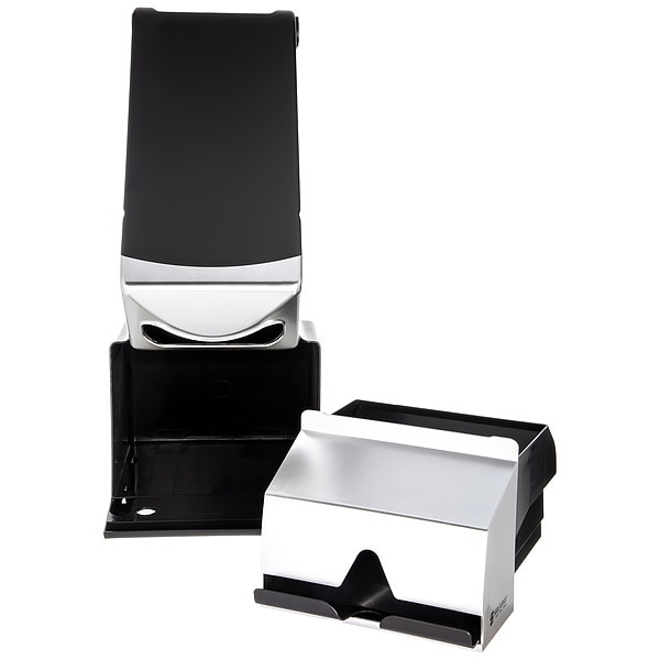 Zoro Select Napkin & Straw Dispenser, BK, 13 5/8 in D - MODH6003SN