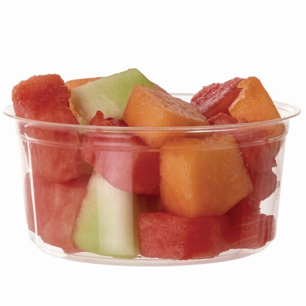 Eco-Products Round Deli Containers, 12 oz, 4.63 in. Diameter x 2.13 in.h, Clear, Plastic, 500PK - EP-RDP12