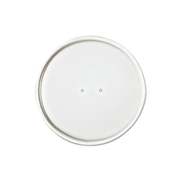 Dart Paper Lids For 16oz Food Containers, White, Vented, 3.9india, 20PK - CH16A