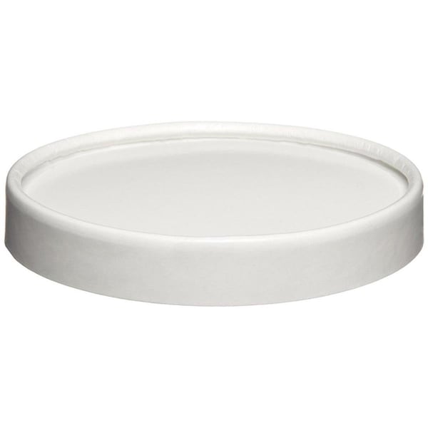 Coolcollectibles SCC Paper Lids for Food Containers, White - CO1527131