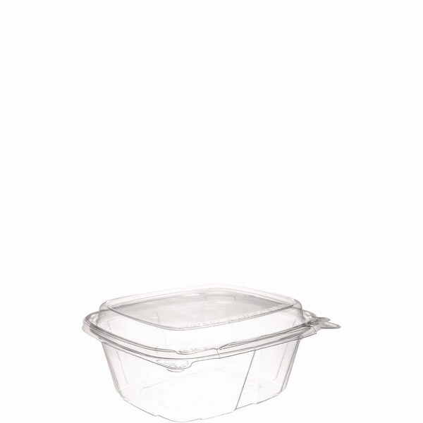 Dart ClearPac SafeSeal Tamper-Resistant/Evident Containers, Domed Lid, 12 oz, Clear, Plastic, 200PK - CH12DED