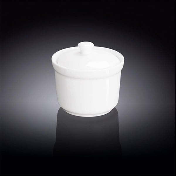 Wilmax 991183 250 ml Soup Cup with Lid, White, 36PK - WL-991183 / A