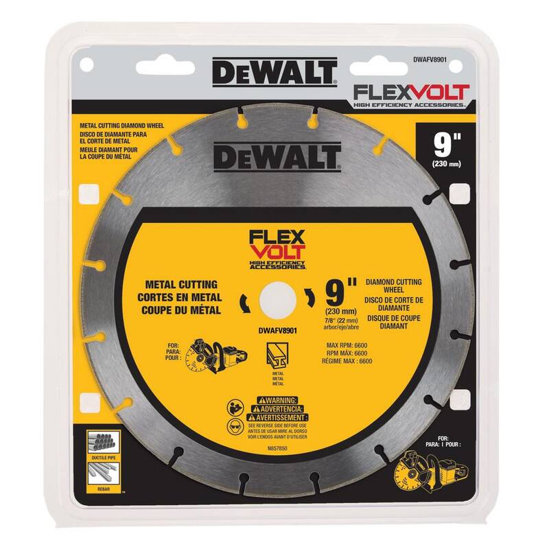 DEWALT 9 pulgadas Hoja de sierra de corte de metal con diamante - DWAFV8901