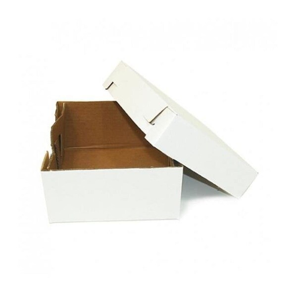 Time2Play 14146 14 x 14 x 6 in. Two Piece Corrugated Cake Box White, 25PK - TI2542503