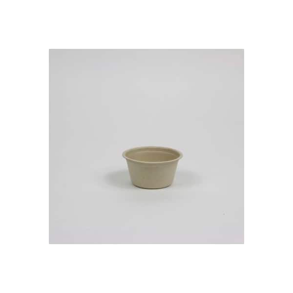 Total Papers Total Papers Sample Portion Cups, 2 oz., 1-1/4"Dia., Wheat Stalk Fiber, 2000 pcs. - WS-LN-C