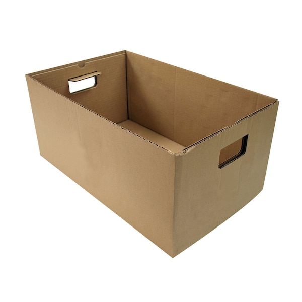 Lbp Manufacturing LBP Caterall 22.68"x14"x10.125 Plain Kraft Box, PK15 - 150051