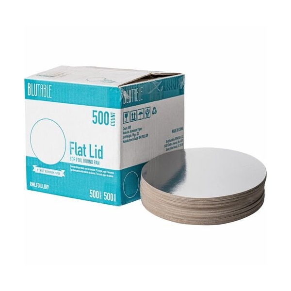 Remcoda LID, ROUND, 9INCH, BOARD, FOIL, 500PK - RMLFOILLID9