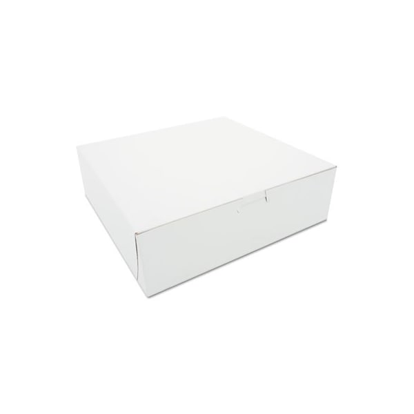 Southern Champion Tray SCT, Tuck-Top Bakery Boxes, 10w X 10d X 3h, White, 200PK - 0971