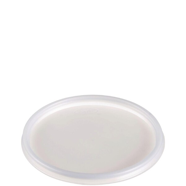 Solo Non-Vented Cup Lids, Fits 30 oz to 32 oz Foam Cups, 5-16 oz Food Containers, Translucent, 1000PK - 20JLNV