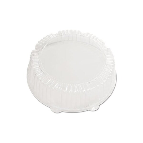 Wna WNA, CATERLINE DOME LIDS, PLASTIC, 12in DIAMETER , 2 3/4in HIGH, CLEAR, 25PK - A12PETDM