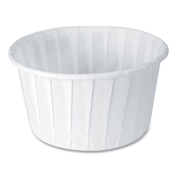 Solo Paper Portion Cups, ProPlanet Seal, 5.5 oz, White, 5000PK - 550-2050