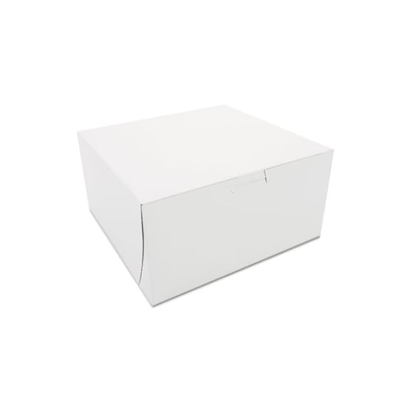 Southern Champion Tray SCT, Non-Window Bakery Boxes, 8 X 8 X 4, White, 250PK - 0941