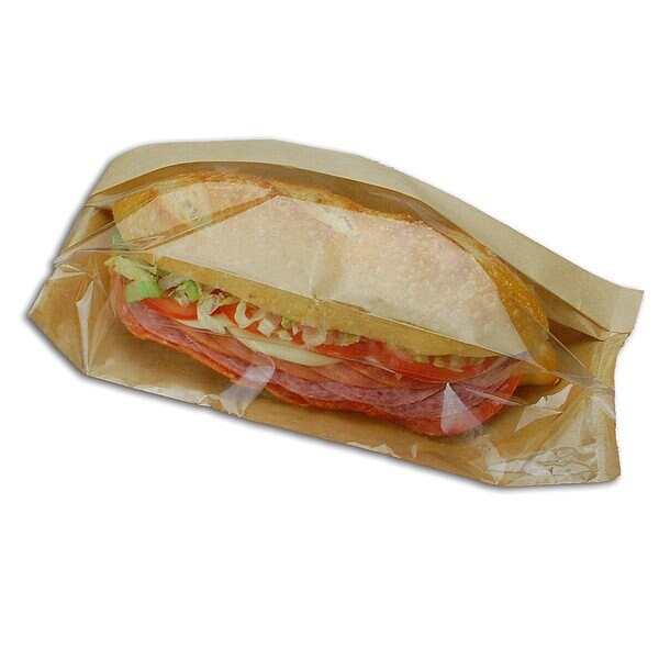 Ready Fresh Window Sandwich Bag, 11 3/4" L, 500 PK - RF-4312KW