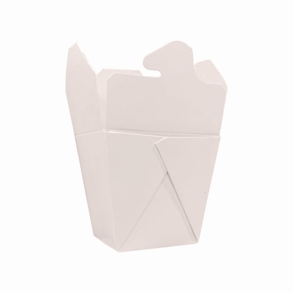 Kari-Out Food Pail, 26 oz, 3.63 x 3 x 3.5, White, Paper, 400/Carton, 400PK - 3103026