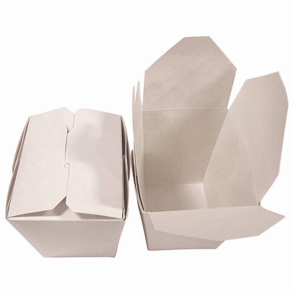 Kari-Out Food Pail, 26 oz, 3.63 x 3 x 3.5, White, Paper, 400/Carton, 400PK - 3103026