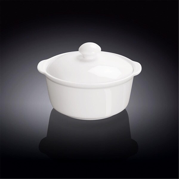 Wilmax 991141 300 ml Soup Cup with Lid White 36PK - WL991141 / A