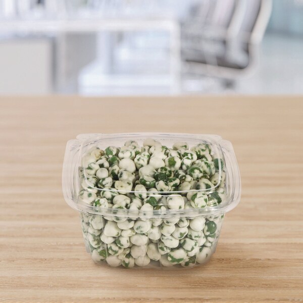 Dart ClearPac SafeSeal Tamper-Resistant/Evident Containers, Domed Lid, 16 oz, Clear, Plastic, 200PK - CH16DED