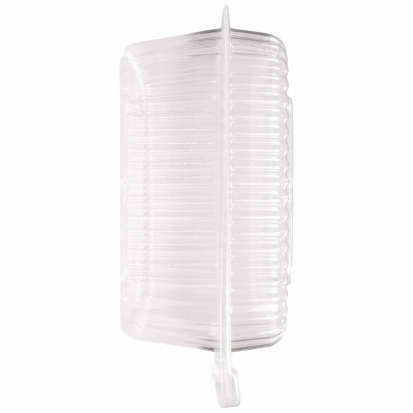 Hfa Handi-Lock Single Compartment Food Container, 26 oz, 6.5 x 3.25 x 6.12, Clear, Plastic, 500PK - HFA 6061D-500