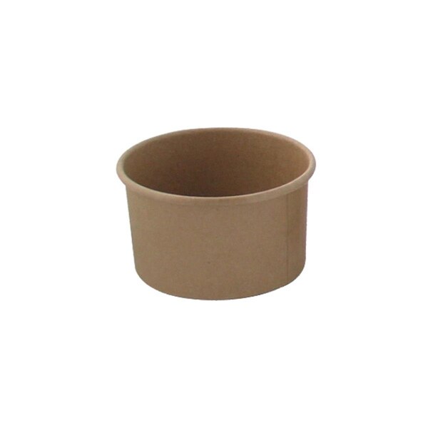 Omg Brown Kraft Soup Cup - 8 oz 3.6 Dia. x 2.3 in. - OM3121513