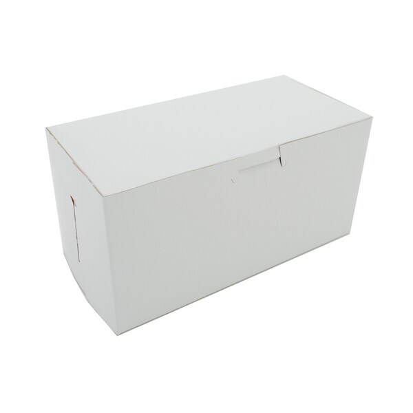 Sct White One-Piece Non-Window Bakery Boxes, 8 x 4 x 4, White, Paper, 250PK - SCH 0924