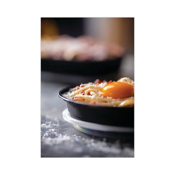 Pactiv Evergreen EarthChoice Versa2Go Microwaveable Container, 30 oz, 6.8 x 6.8 x 2.2, Black/Clear, Plastic, 150PK - NV2GRN307B
