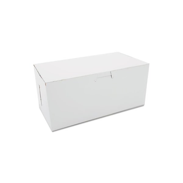 Southern Champion Tray SCT, Non-Window Bakery Boxes, 9 X 5 X 4, White, 250PK - 0949