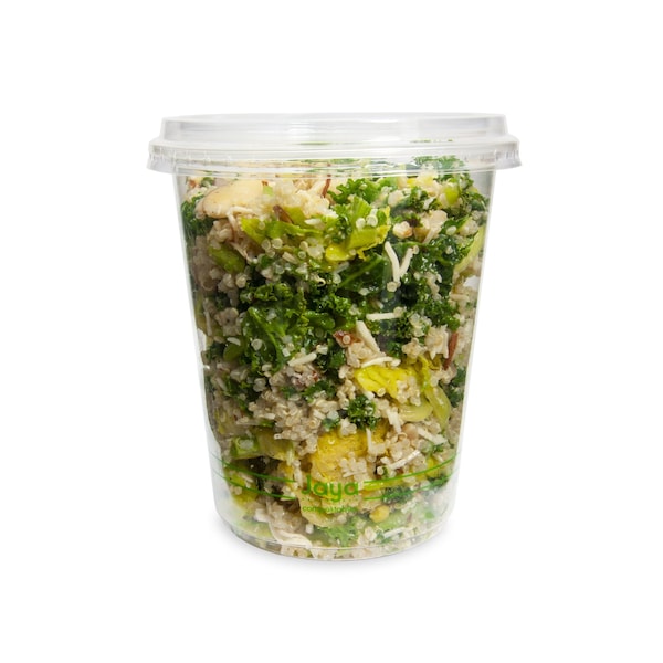 Stalk Market 32oz PLA Deli Round Container, 300PK - PLA-DR32-A