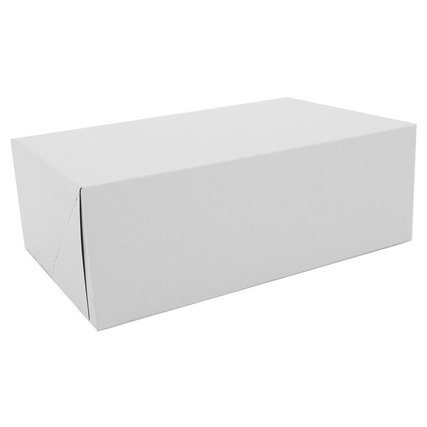 Champion Southern Paperboard Bakery Donut Box White 10 in. X 6.25 in. X 3.5 in., 200PK - 1209