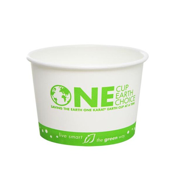 Karat Earth 16 oz Paper Food Containers, PK500 - KE-KDP16