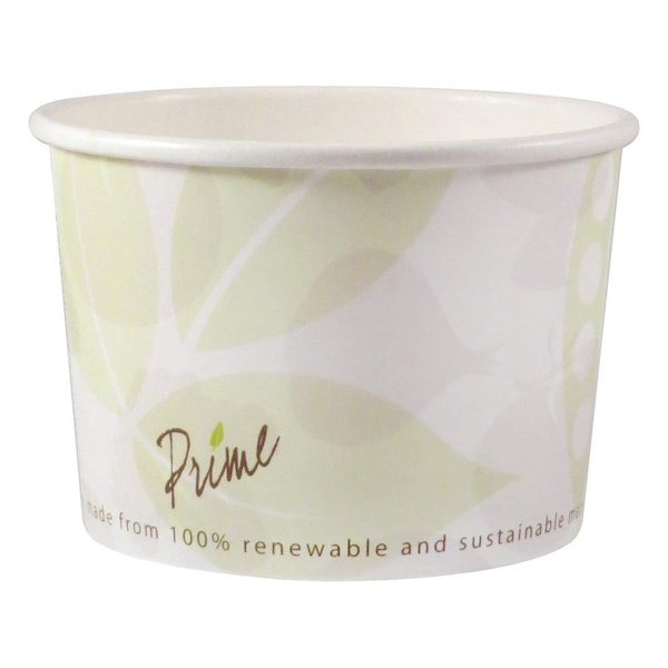 Americareroyal PrimeWare Hot / Cold Food Container PLA 8 oz, 50PK - FC-8