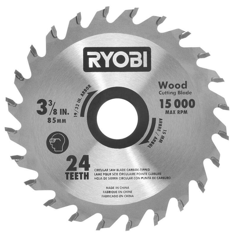 Juego de 3 cuchillas de repuesto para sierra de inmersión multiusos de 3-3/8 pulgadas de RYOBI (paquete de 3) - A06MM301