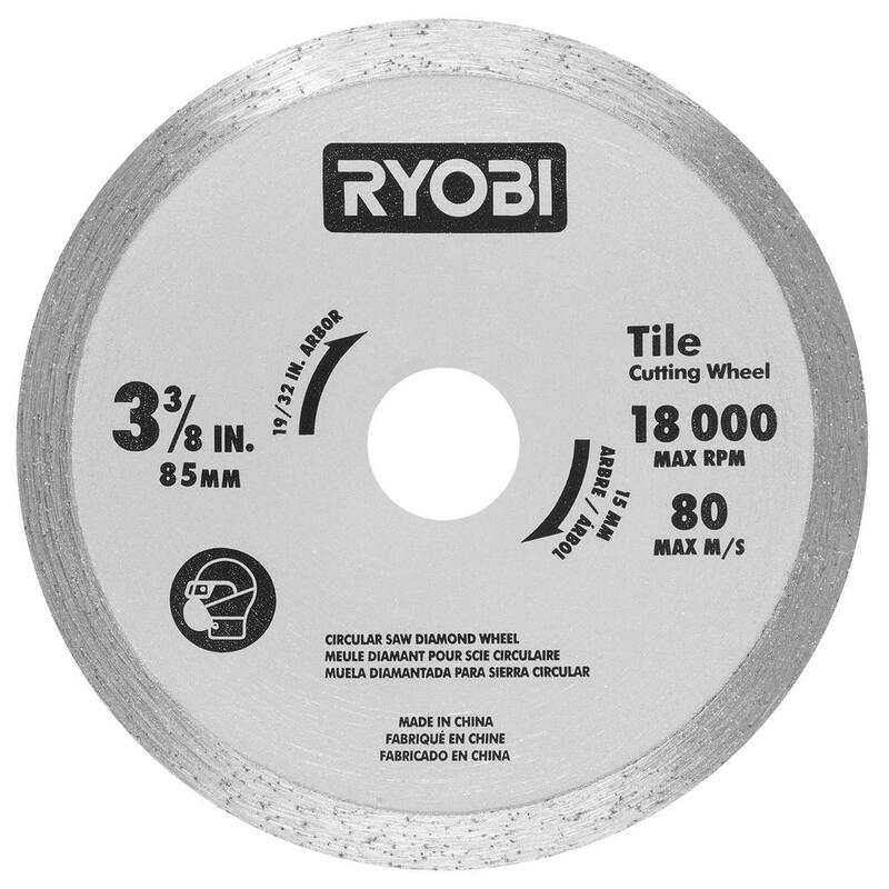 Juego de 3 cuchillas de repuesto para sierra de inmersión multiusos de 3-3/8 pulgadas de RYOBI (paquete de 3) - A06MM301