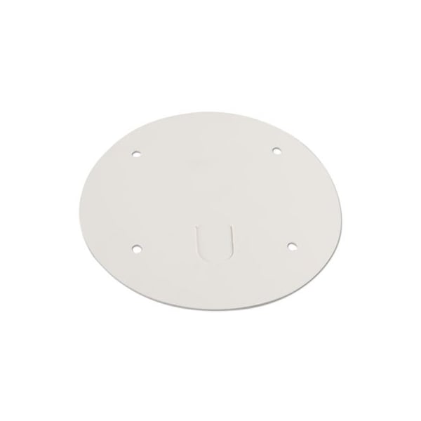 Dart Paper Tab Lids For Buckets, White, 7 1/5in Dia, 600PK - 3VT19S