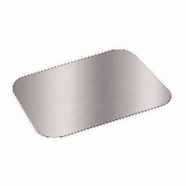 Hfa Foil Laminated Board Lids, Fits 2061, 2062, 5.88 x 8.44, Aluminum, 500PK - 2062L