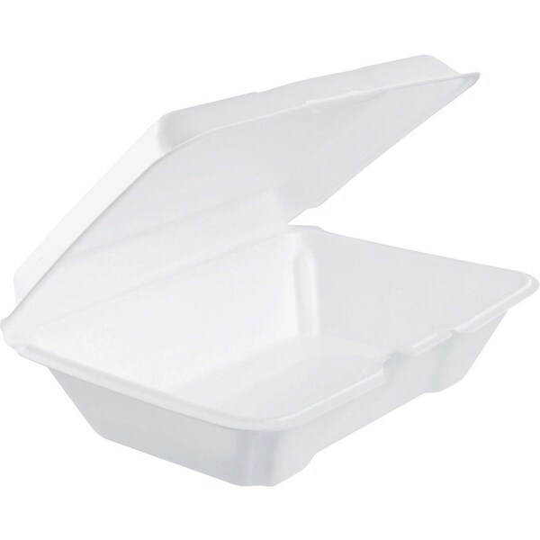 Dart Container Container, 1-Compart, 13-1/5"x22-1/10"x19-2/10", 200PK, WE - DCC205HT1
