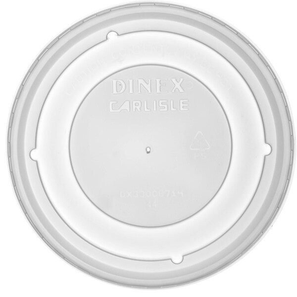 Dinex Dinex Translucent Bowl Lid, PK1000 - DX33008714