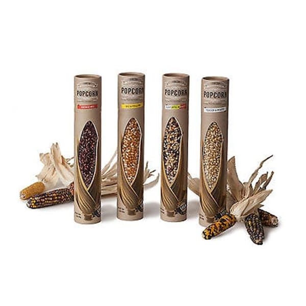 Wabash Valley Farms Wabash Valley Farms 42535 4 Piece Farm Fresh Popcorn Tube Set - 42535