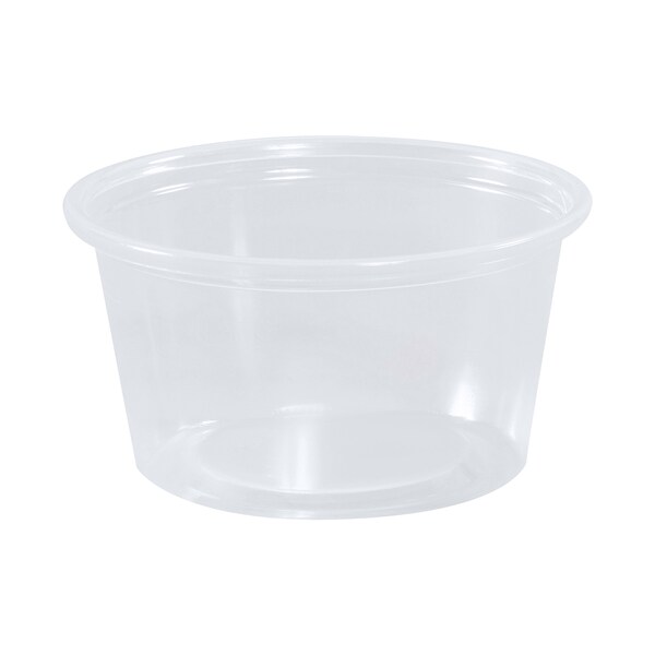 Partners Brand Plastic Portion Cups, 3 1/4 oz., Clear, PK 2500 - PORT325