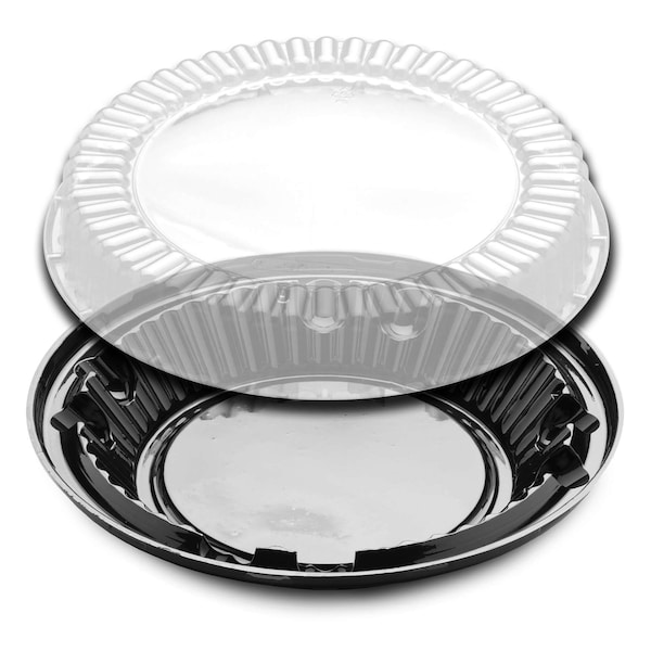 Displaypie D & W Fine Pack 10" Lo-Dome Display Pie Container, PK160 - J44-1