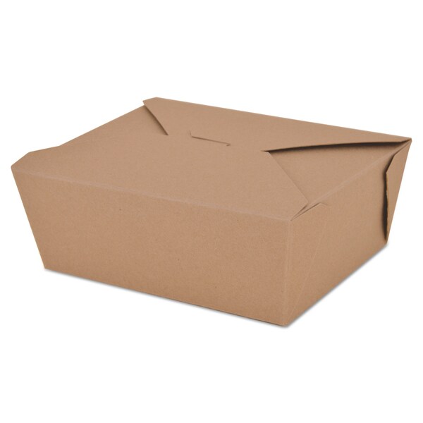 Sct ChampPak Retro Carryout Boxes, No 8, 6 x 4.75 x 2 5, Kraft, Paper, 300PK - 0768