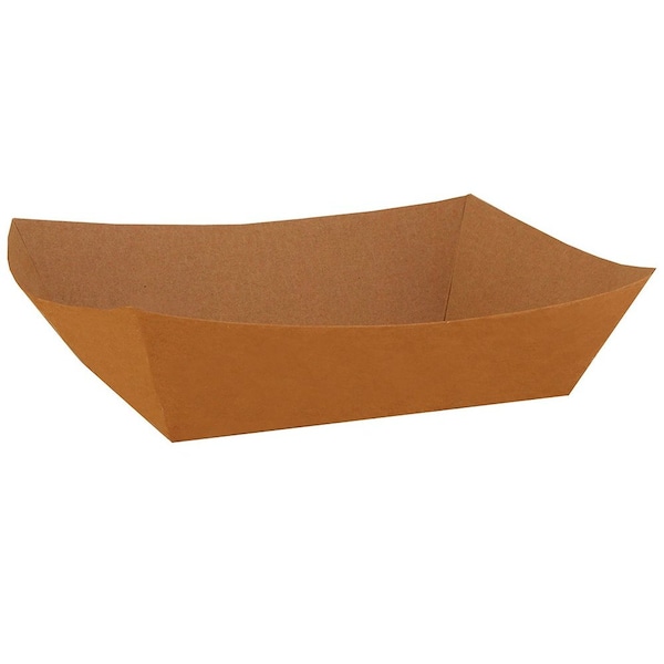 Champion 0517 Southern Eco No 200 Paperboard Food Tray Kraft 2 lb., 250PK - 517