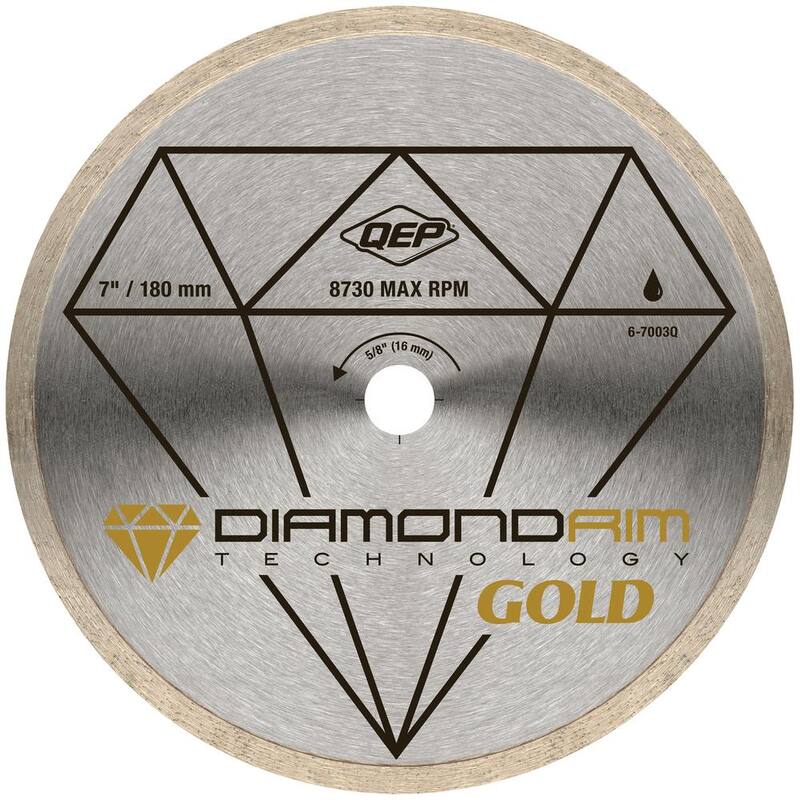 Disco de Diamante Premium de 7 pulgadas para Cortar Azulejos de Porcelana y Cerámica en Húmedo - 6-7003Q