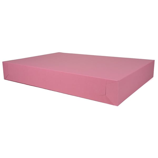 Champion 0898 Southern Non-Window Lock-Corner Bakery Tray Pink 26 in. X 18.5 in. X 4 in., 50PK - 898