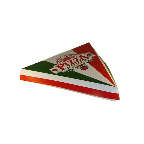 Sqp Pizza Slice Carton 2 Color Print 9.25 in.x 10.5 in. 200, 200PK - 9856