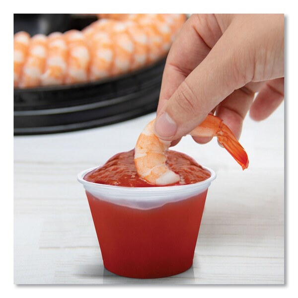 Dart Conex Complements Portion/Medicine Cups, 2.5 oz, Clear, 2500PK - 250PC