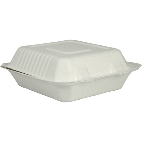 Abena Containers, To-Go, Clam Shell Meal Box w/ Hinged Lid - 1999904382