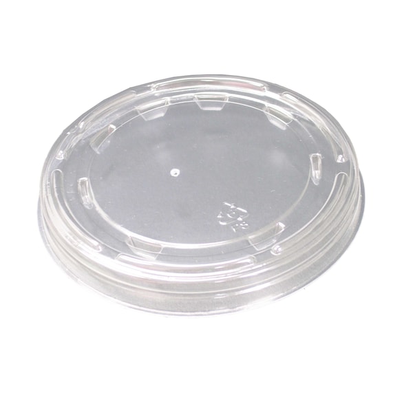 D & W Fine Pack Ops 12 oz. All Purpose Plastic Vented Container Lid, PK1000 - CL250-3201H1
