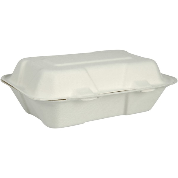 Abena Containers, To-Go, Clam Shell Meal Box w/ Hinged Lid - 1999904379