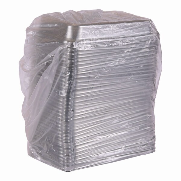 Eco-Products Worldview 100% Recycled Content Lid, 10.82 x 10.71 x 1.83, Clear, Plastic, 200PK - EP-SCRC107LID-R