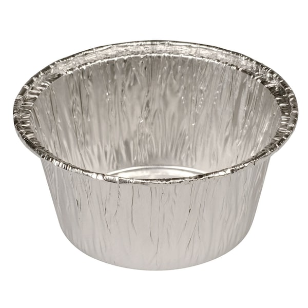 Abena Cups, Souffle Portion, 3.9 Oz, Aluminum - Round, 1.5" Height - 5050